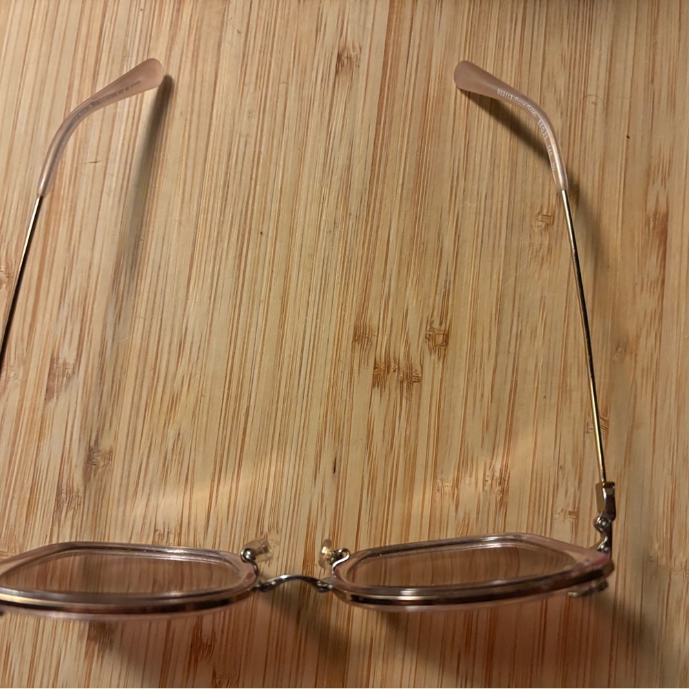 Coach sunglasses with pink frames